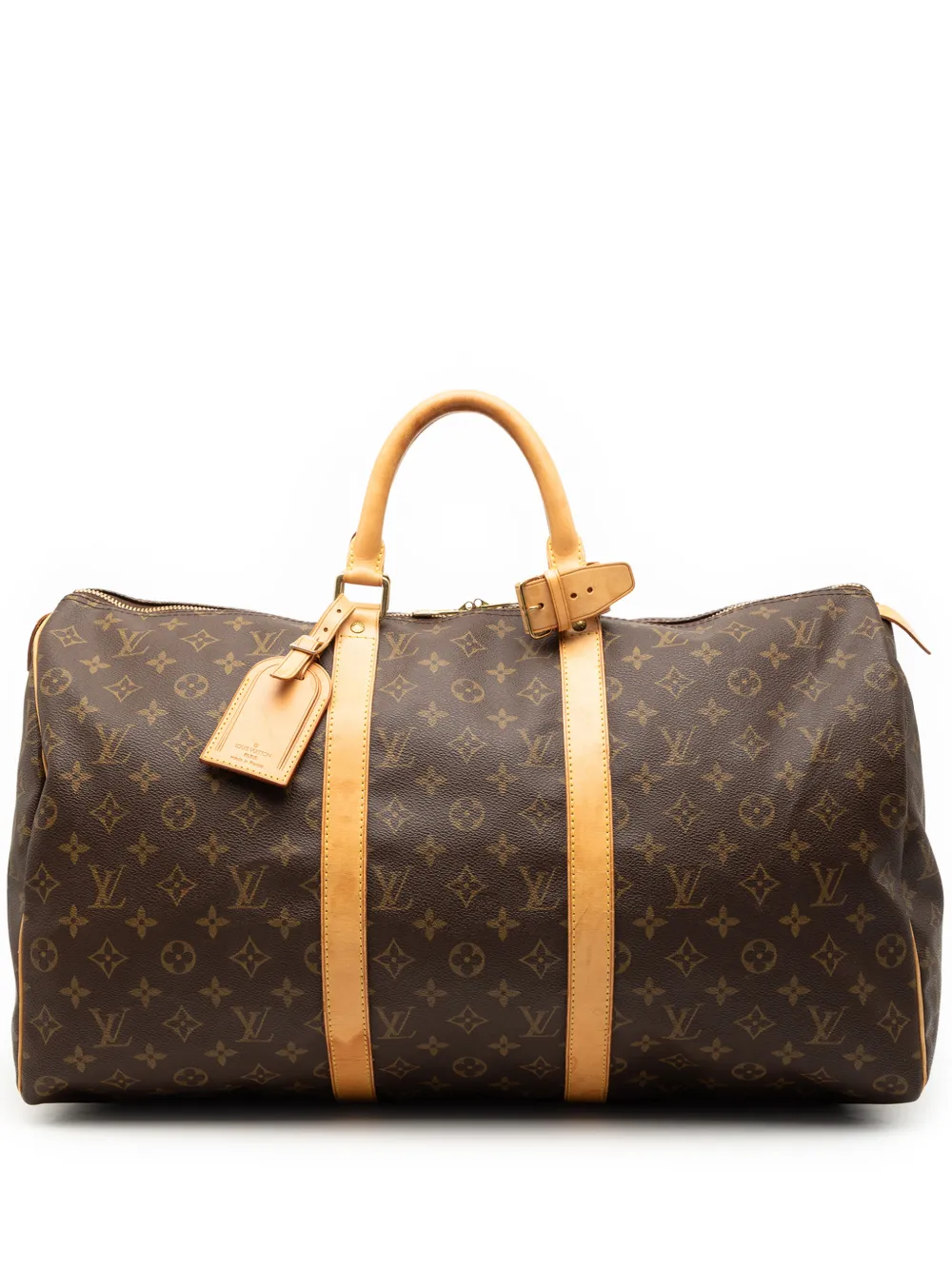 Louis Vuitton Pre-Owned 2001 Monogram Keepall 50 travel bag - Marrone