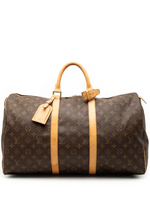 Louis Vuitton Pre-Owned 2001 Monogram Keepall 50 travel bag