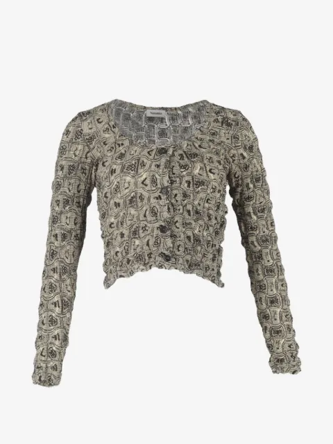 Nanushka printed cardigan