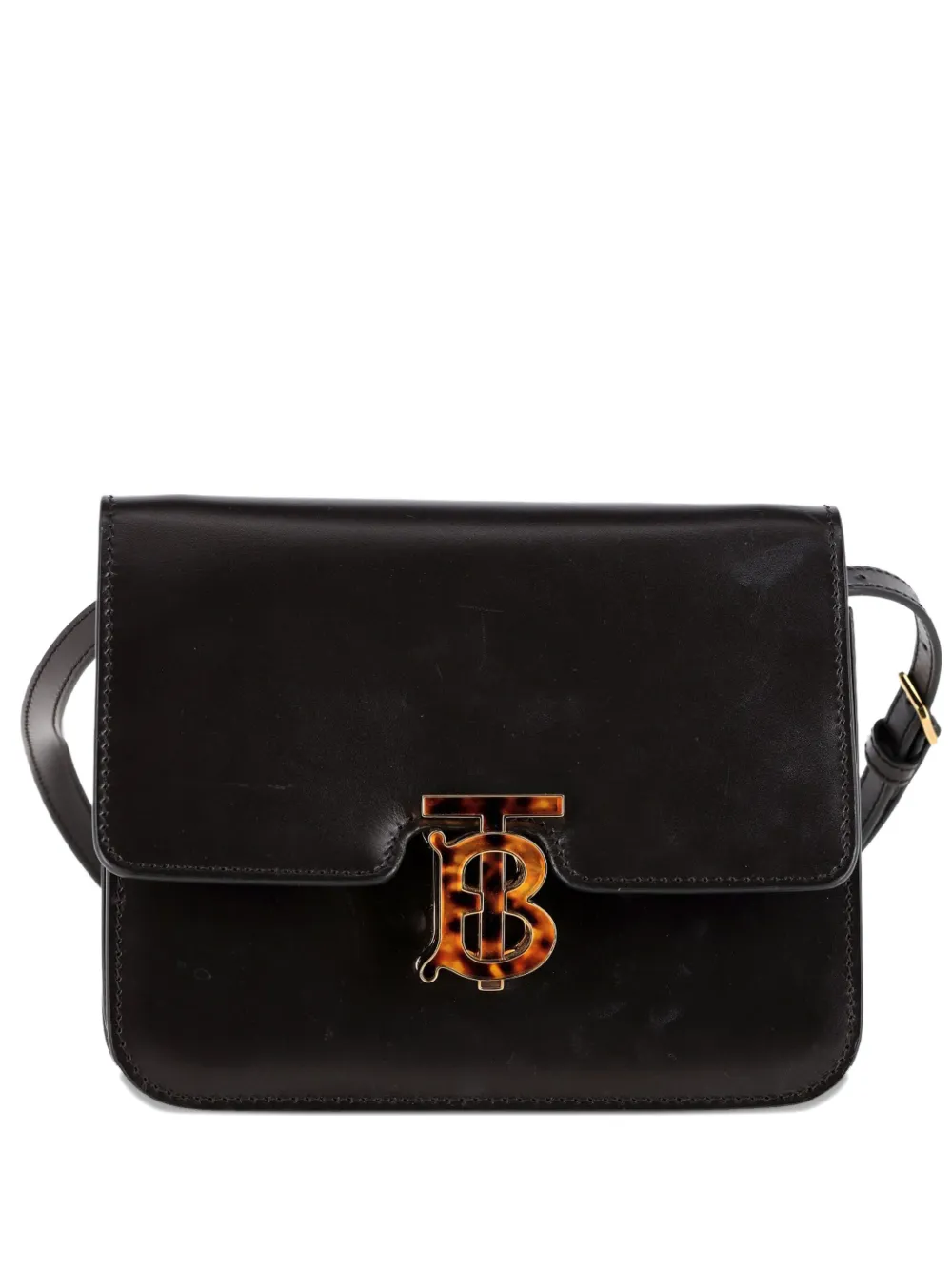 Burberry Pre-Owned logo-detail shoulder bag - Nero