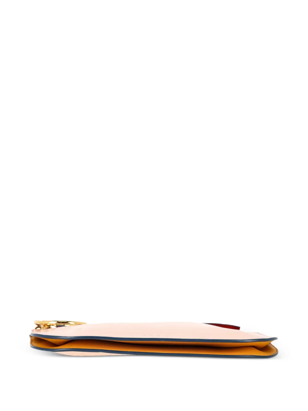 Marni Pre-owned Zip-fastening Ring-detail Clutch Bag - Pink 