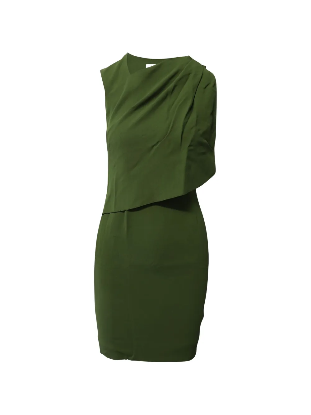 Givenchy Pre-Owned Draped sleeveless sheath dress - Verde