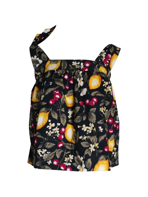 Ba&Sh Eiffel printed blouse