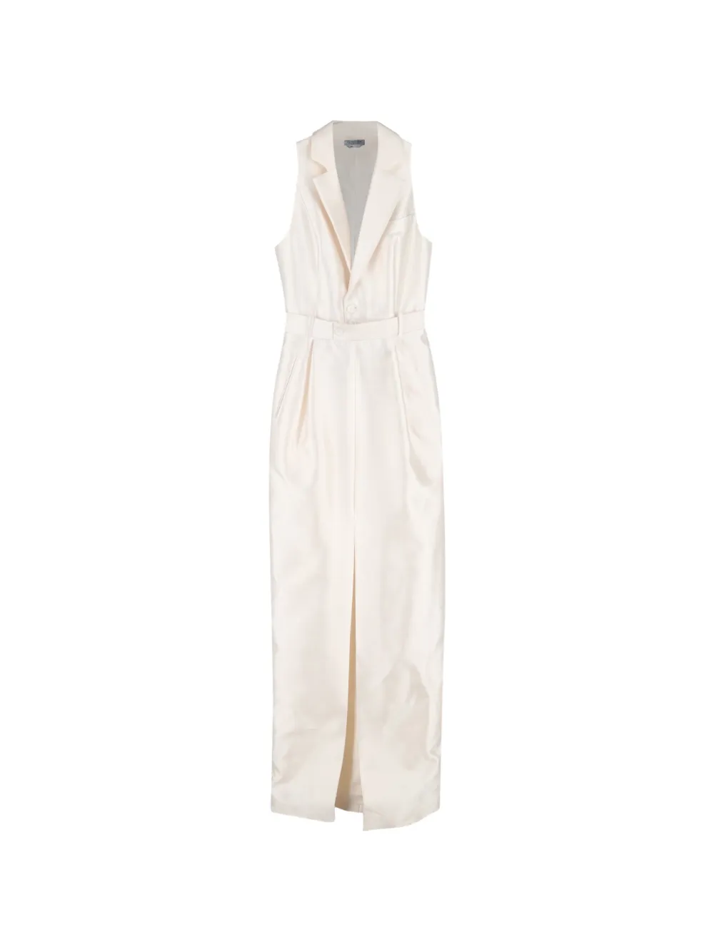 Gabriela Hearst V-neck maxi dress - Toni neutri