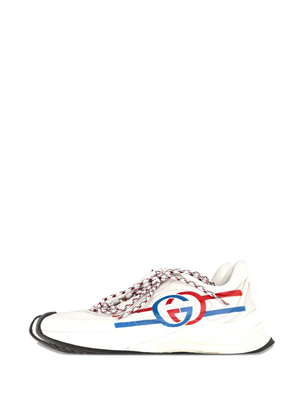Run Logo-Print Sneakers