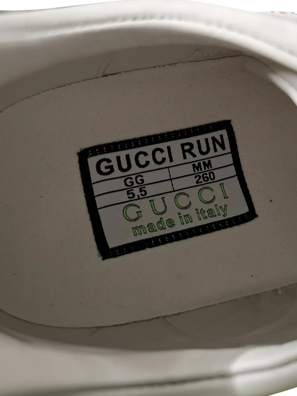 Run Logo-Print Sneakers