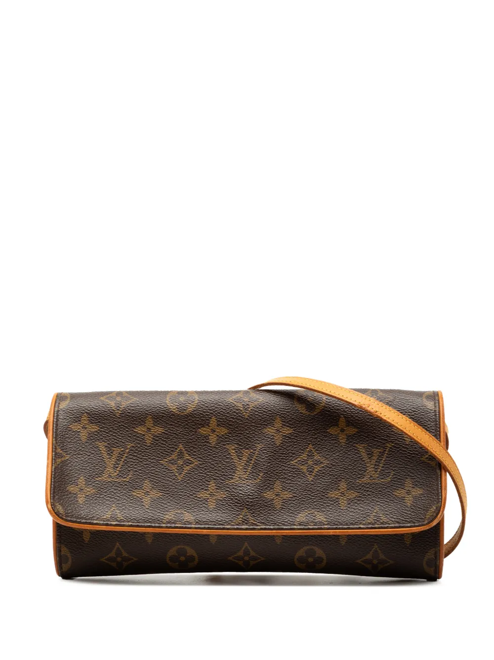 Louis Vuitton Pre-Owned 2005 Monogram Pochette Twin GM crossbody bag - Marrone
