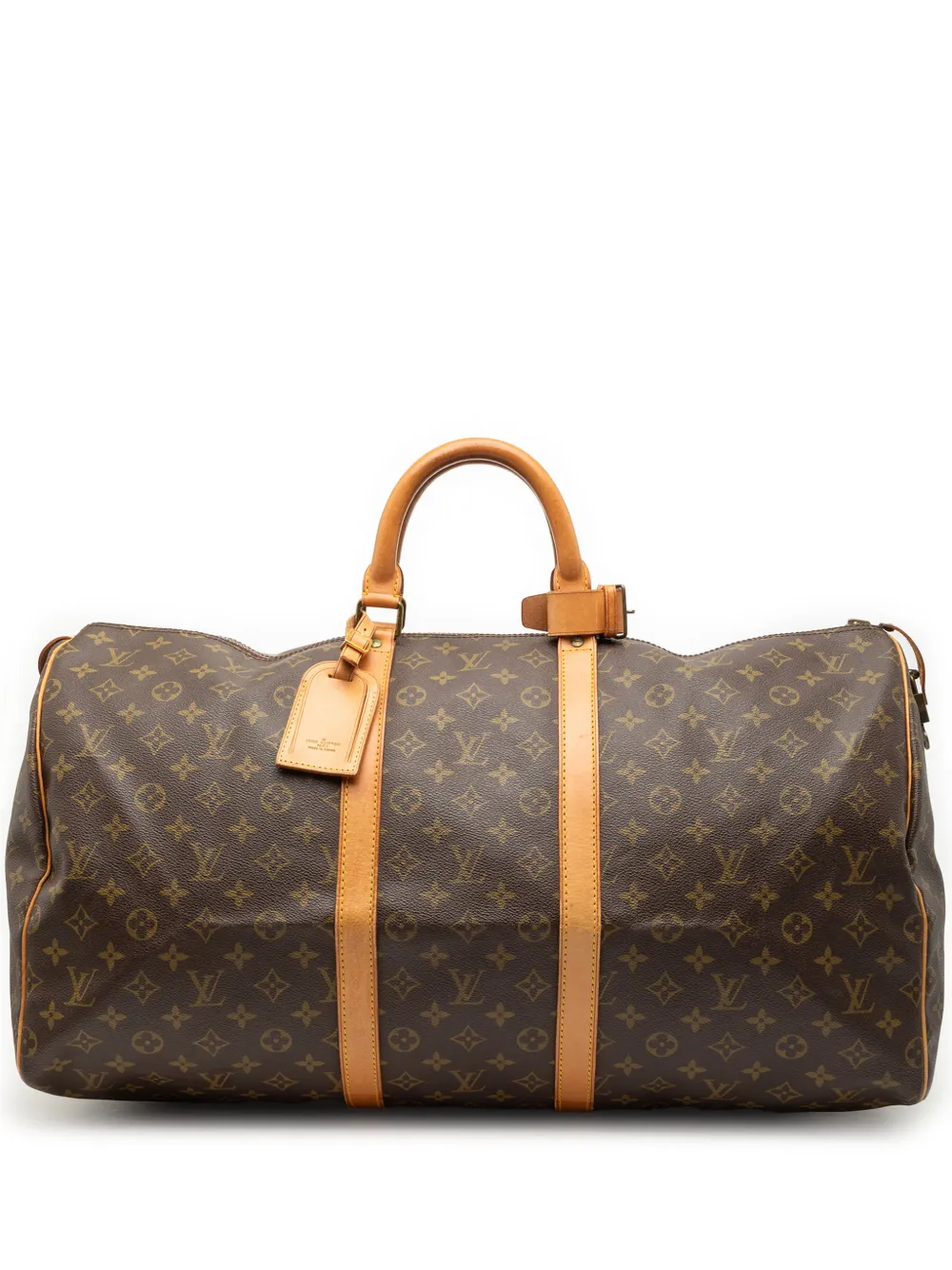Louis Vuitton Pre-Owned 1983 Monogram Keepall 55 travel bag - Marrone
