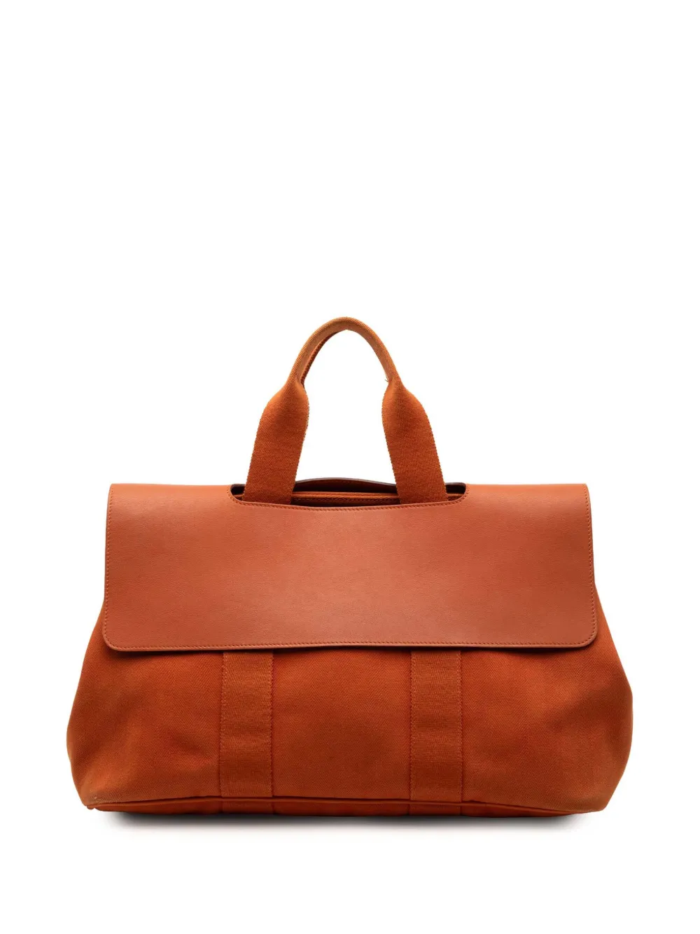 Hermès Pre-Owned 2000-2014 Toile and Swift Valparaiso MM handbag - Arancione