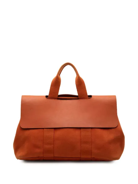 Hermès Pre-Owned 2000-2014 Toile and Swift Valparaiso MM handbag