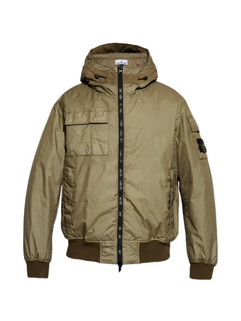 Stone Island hooded pocket jacket
