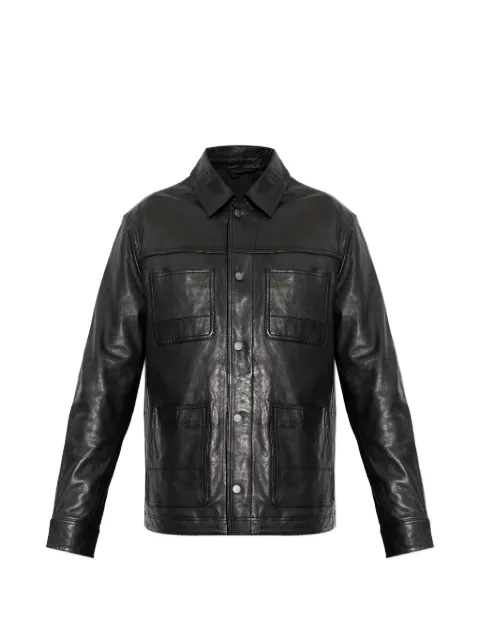 AllSaints Saxon leather jacket