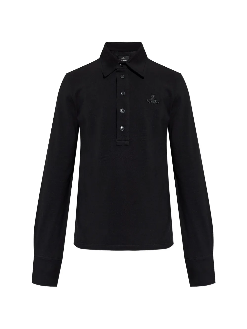 Vivienne Westwood buttoned polo shirt - Nero