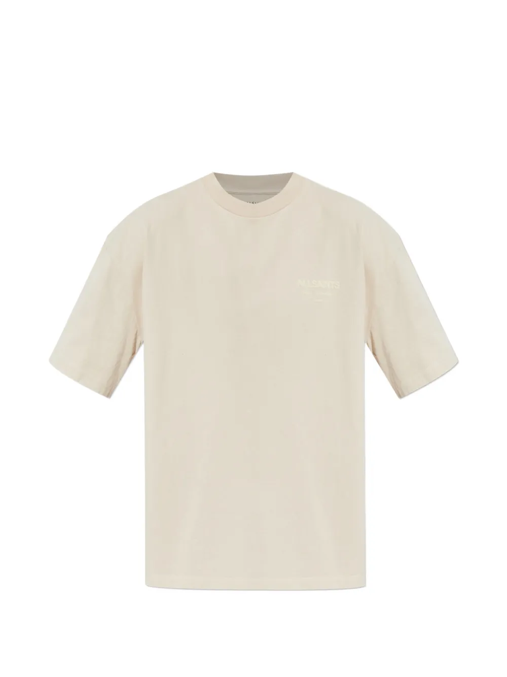 AllSaints T-shirt Xander con logo floccato - Toni neutri