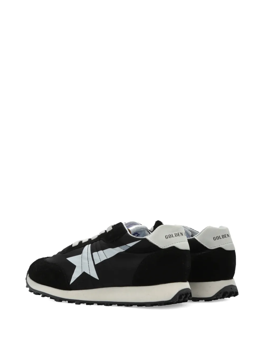 Golden Goose Kids star-motif sneakers Zwart