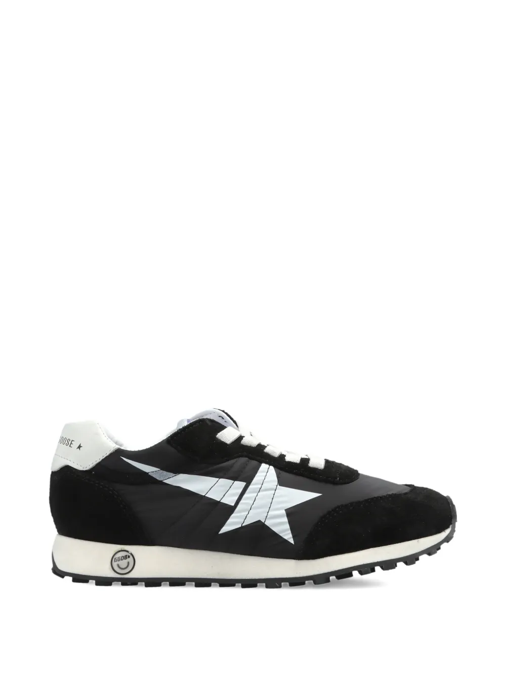 Golden Goose Kids star-motif sneakers Zwart