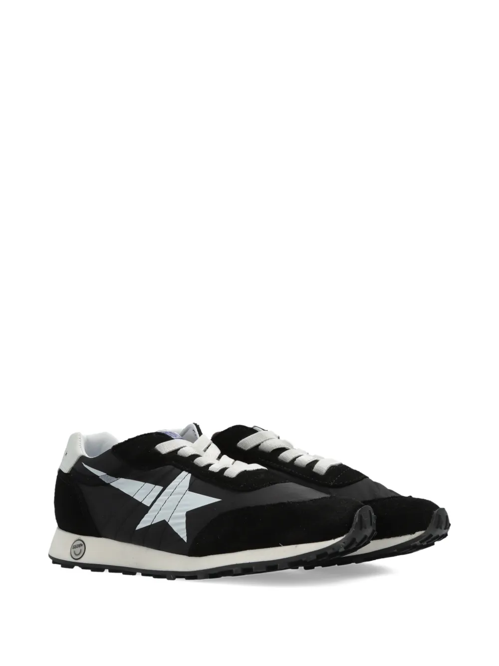 Golden Goose Kids star-motif sneakers Zwart