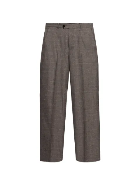 AllSaints check-pattern trousers