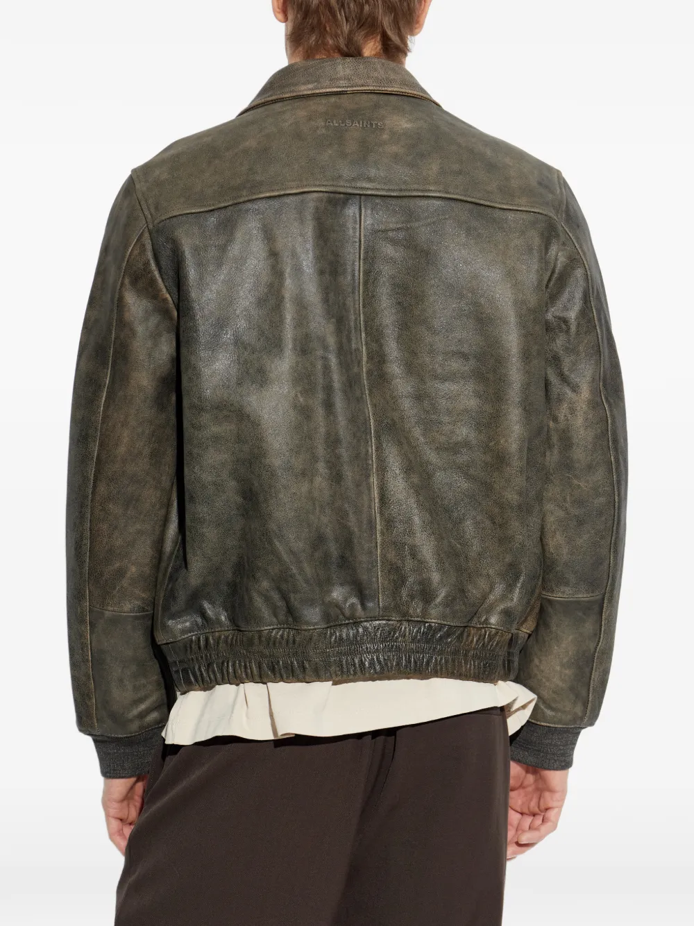 Marland Aviator Leather Jacket