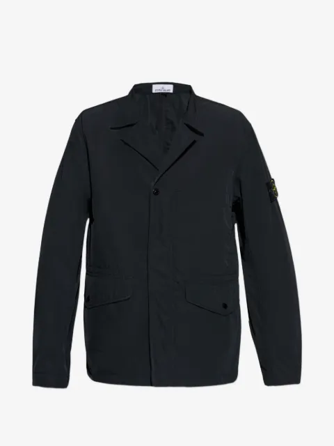 Stone Island 标贴口袋夹克式衬衫