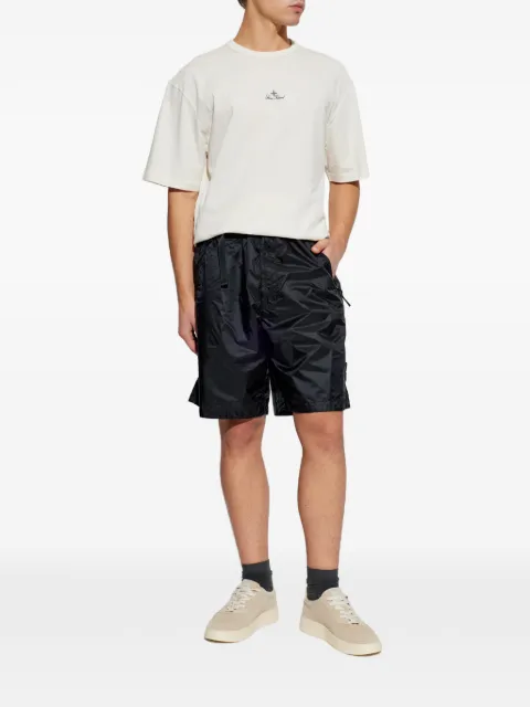 Stone Island belt logo-detail shorts