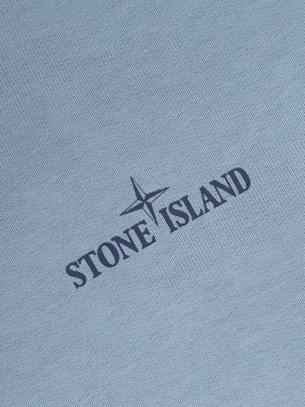 Stone Island Junior Sweater met logoprint Blauw