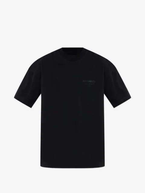 AllSaints T-shirt Xander con logo floccato