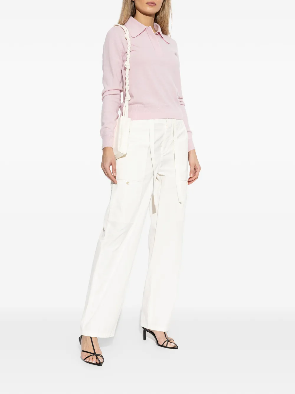 JIL SANDER+ Broek met opgestikte zak Wit