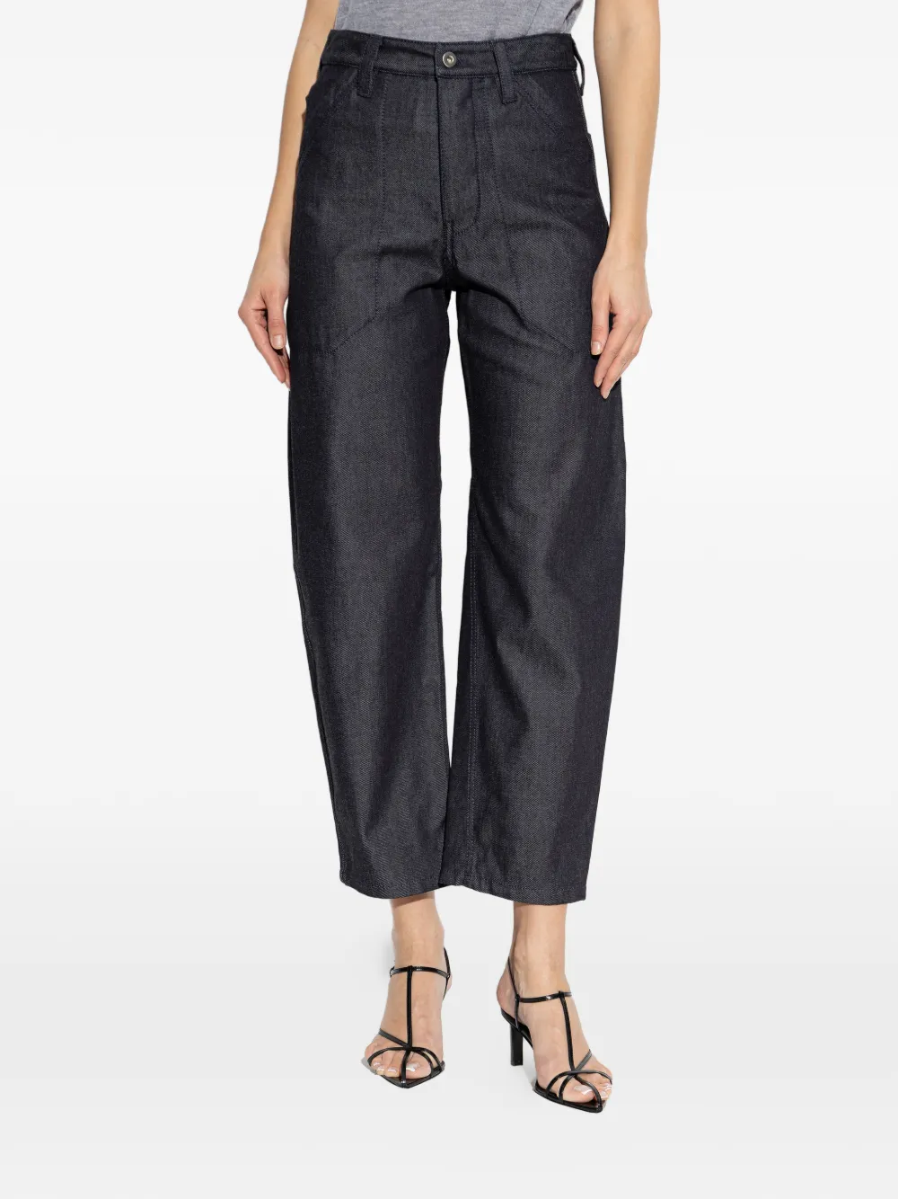  Jil Sander+ Logo-patch Jeans - Blue 