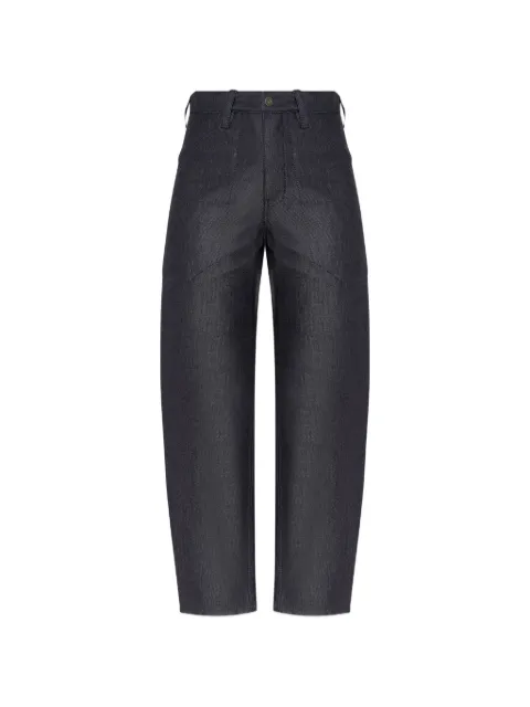 JIL SANDER+ джинсы с нашивкой-логотипом