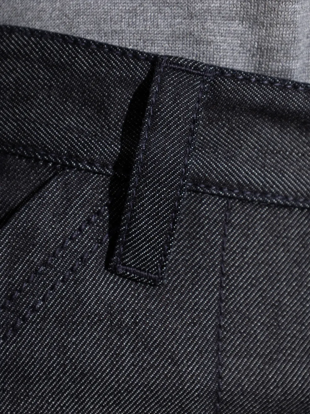 JIL SANDER+ Jeans met logopatch Blauw