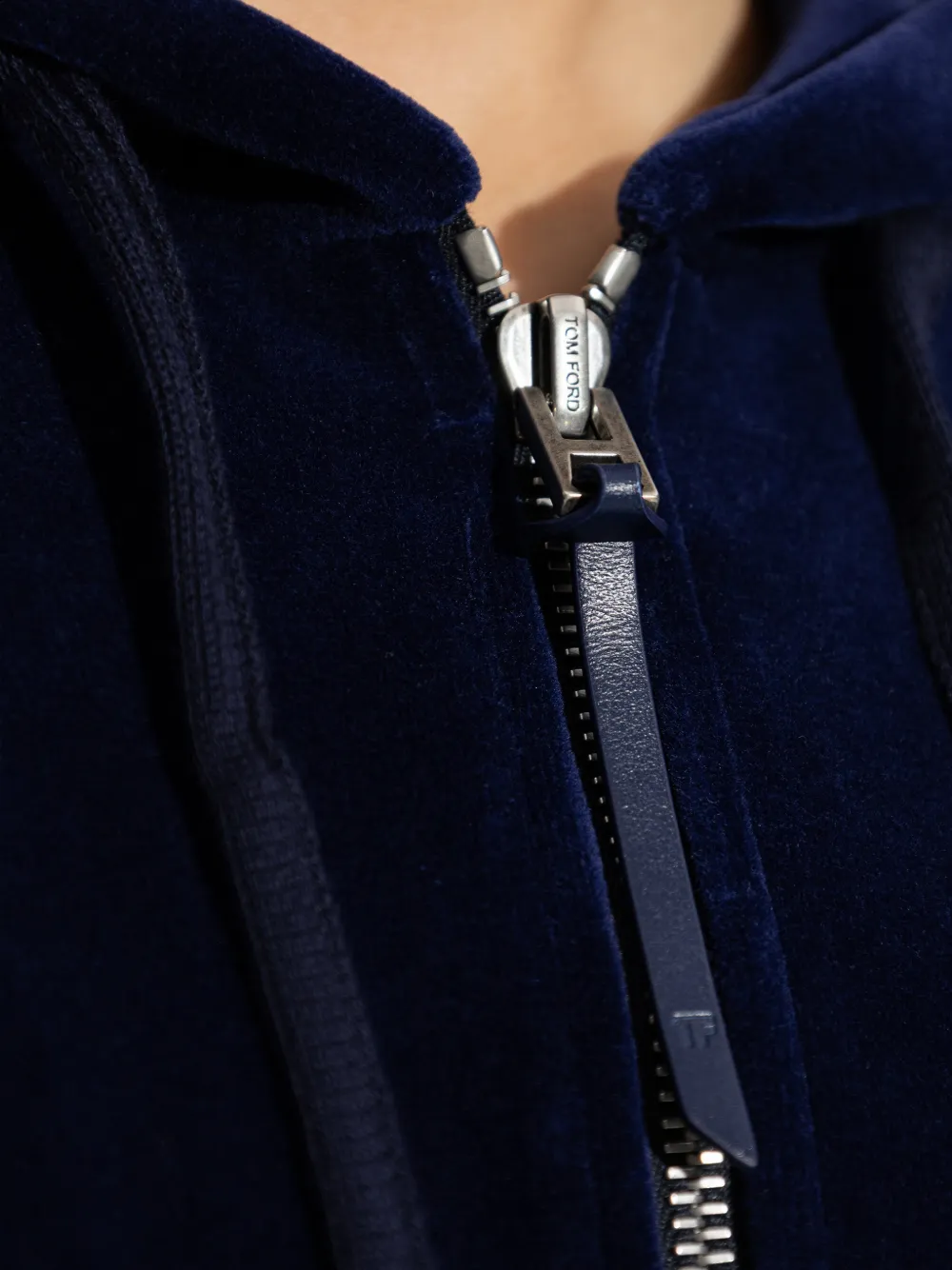 Hooded Zip Knitwear