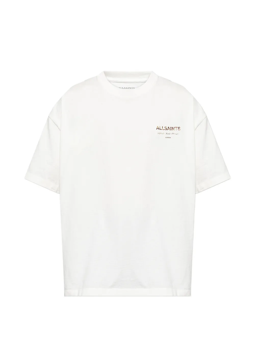 AllSaints T-shirt Underground - Bianco