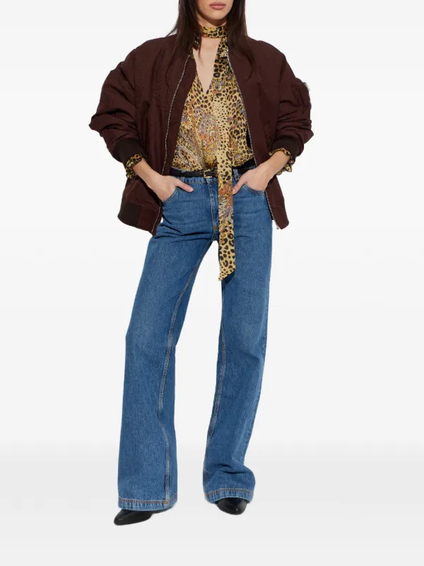 ETRO ペイズリー柄ジャケット ブラウン ETRO ペイズリー ボンバージャケット | ブラウン | FARFETCH JP