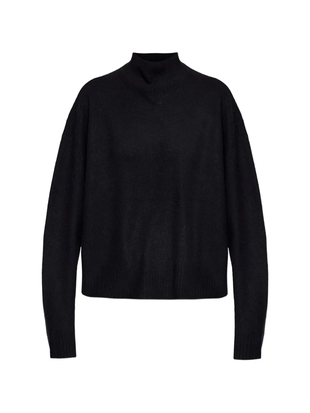 AllSaints Maglione Asha a collo alto - Nero