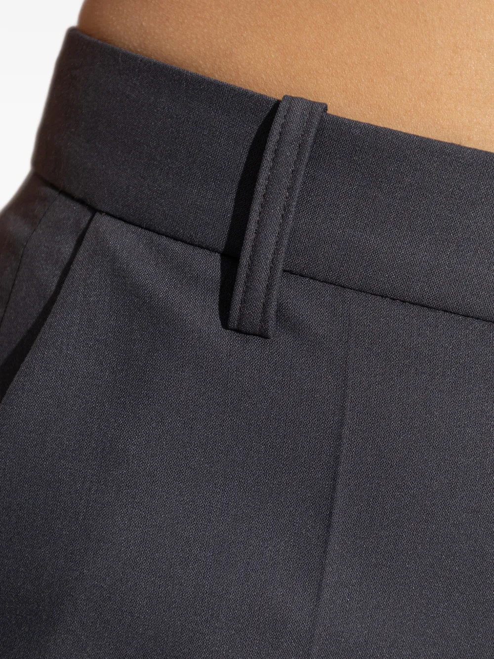 Zadig&Voltaire Broek met verborgen sluiting en riemlus Grijs