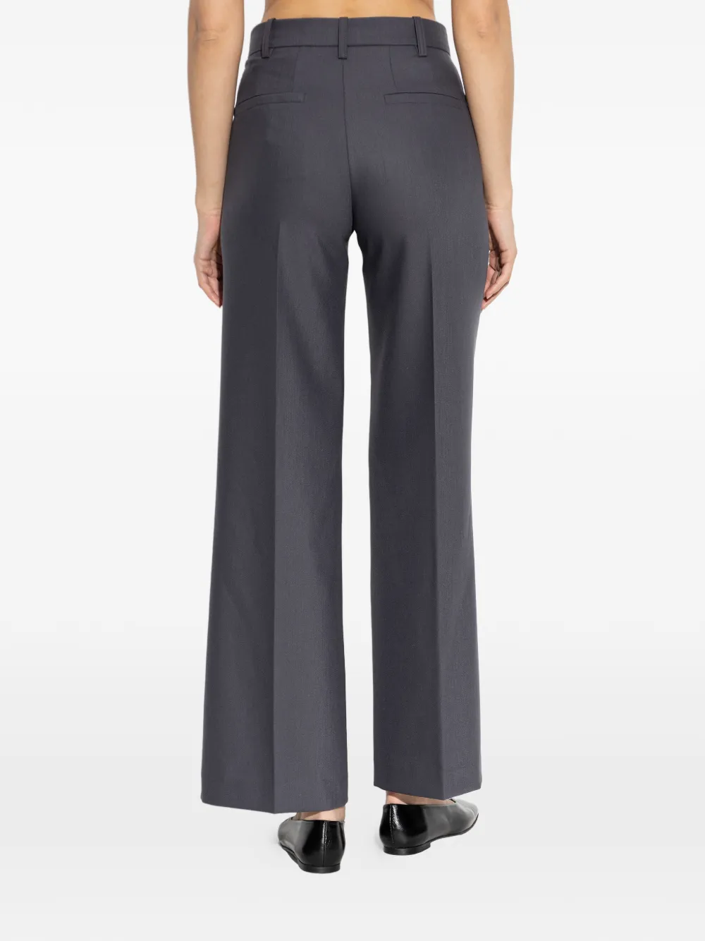 Zadig&Voltaire Broek met verborgen sluiting en riemlus Grijs