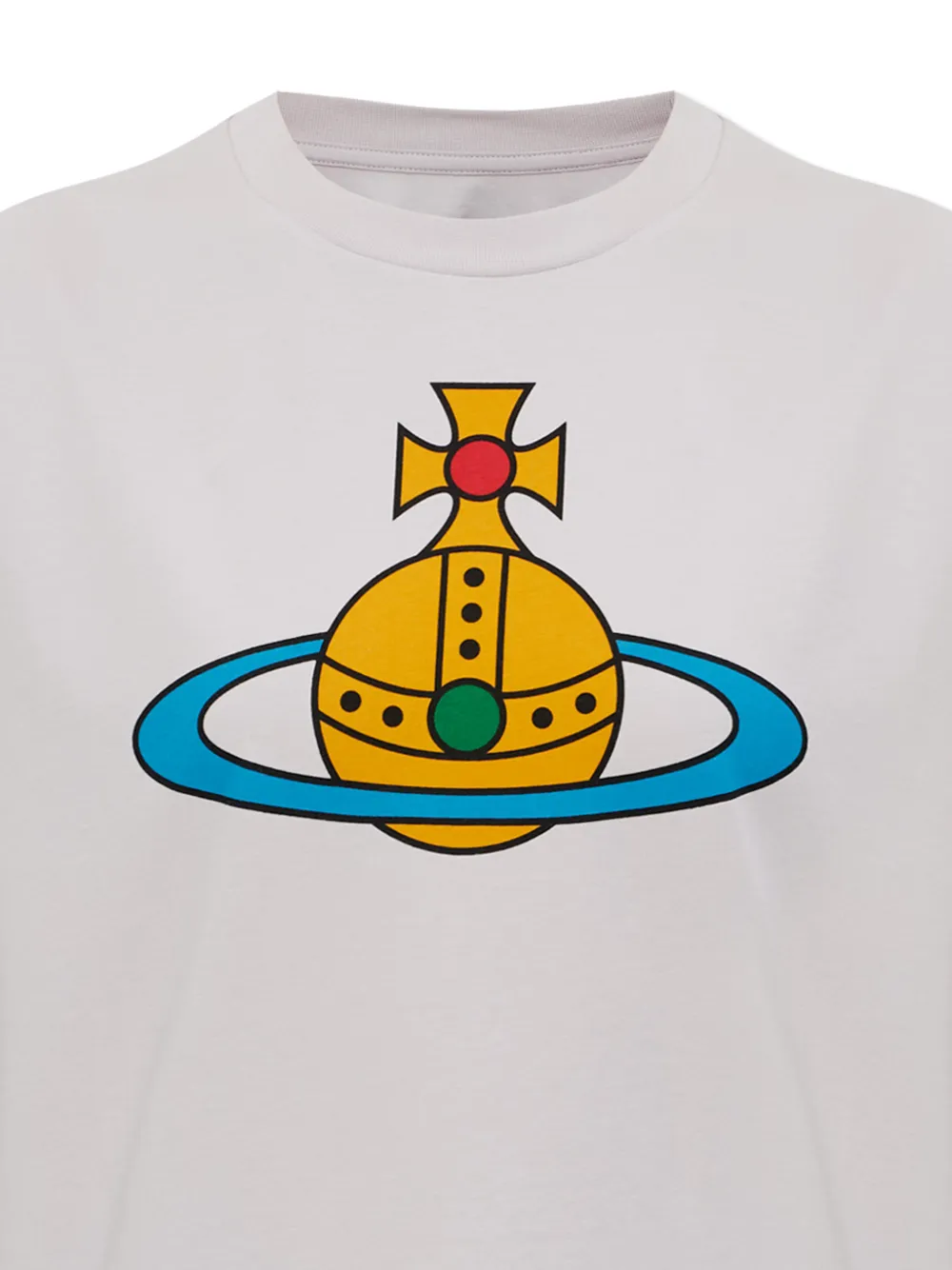 Vivienne Westwood Orb T-shirt met grafische print Beige
