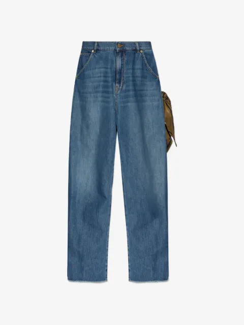 DARKPARK scarf-detail belt-loop jeans