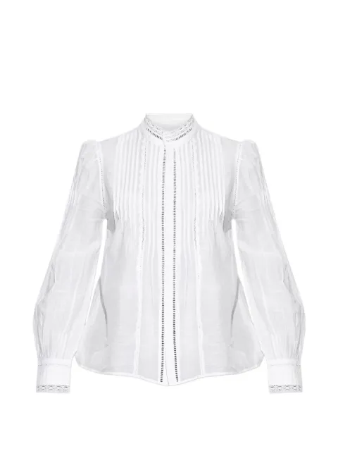 Zadig&Voltaire chemise Timz bordée de dentelle