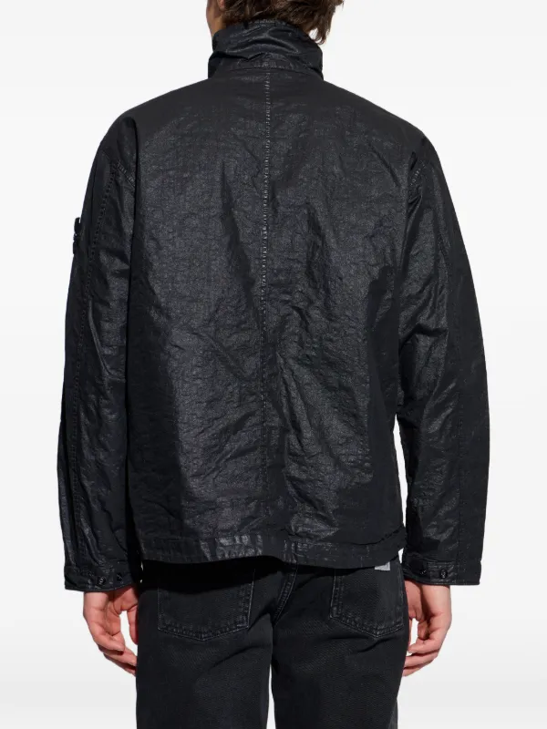 Stone Island ジップポケット ジャケット | ブラック | FARFETCH JP