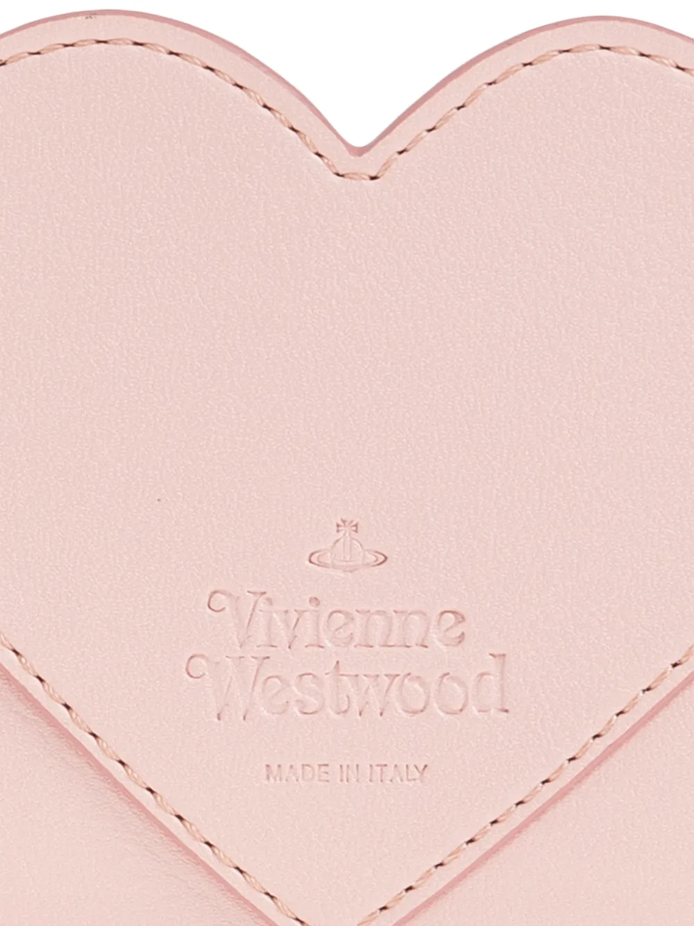 Vivienne Westwood Pasjeshouder met hartprint Roze