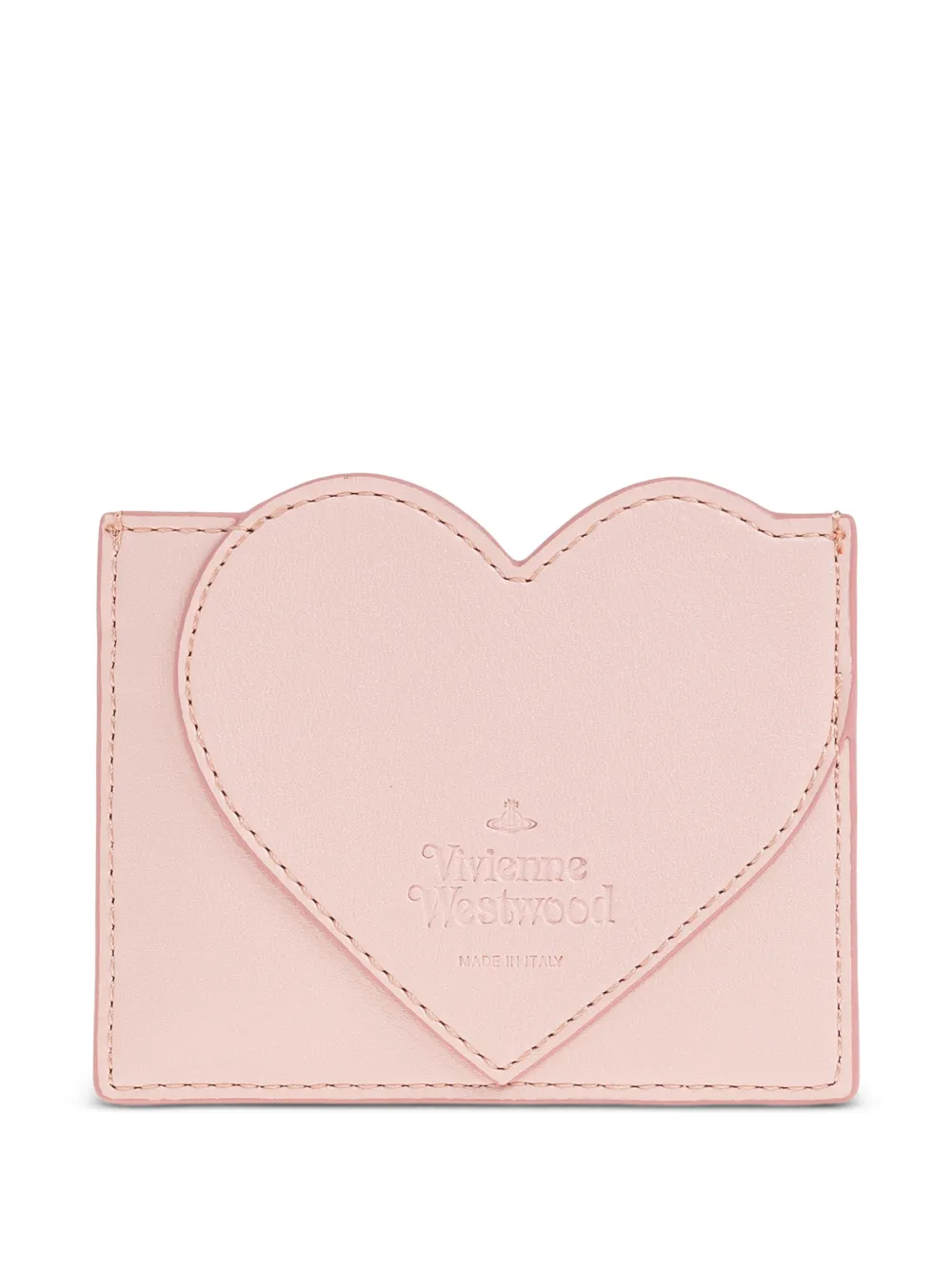 Vivienne Westwood Pasjeshouder met hartprint Roze