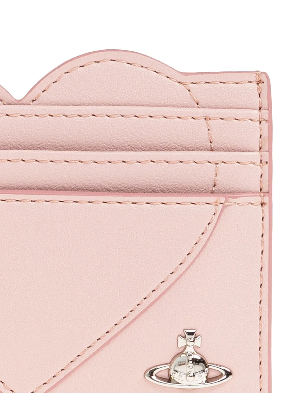 Vivienne Westwood Pasjeshouder met hartprint Roze