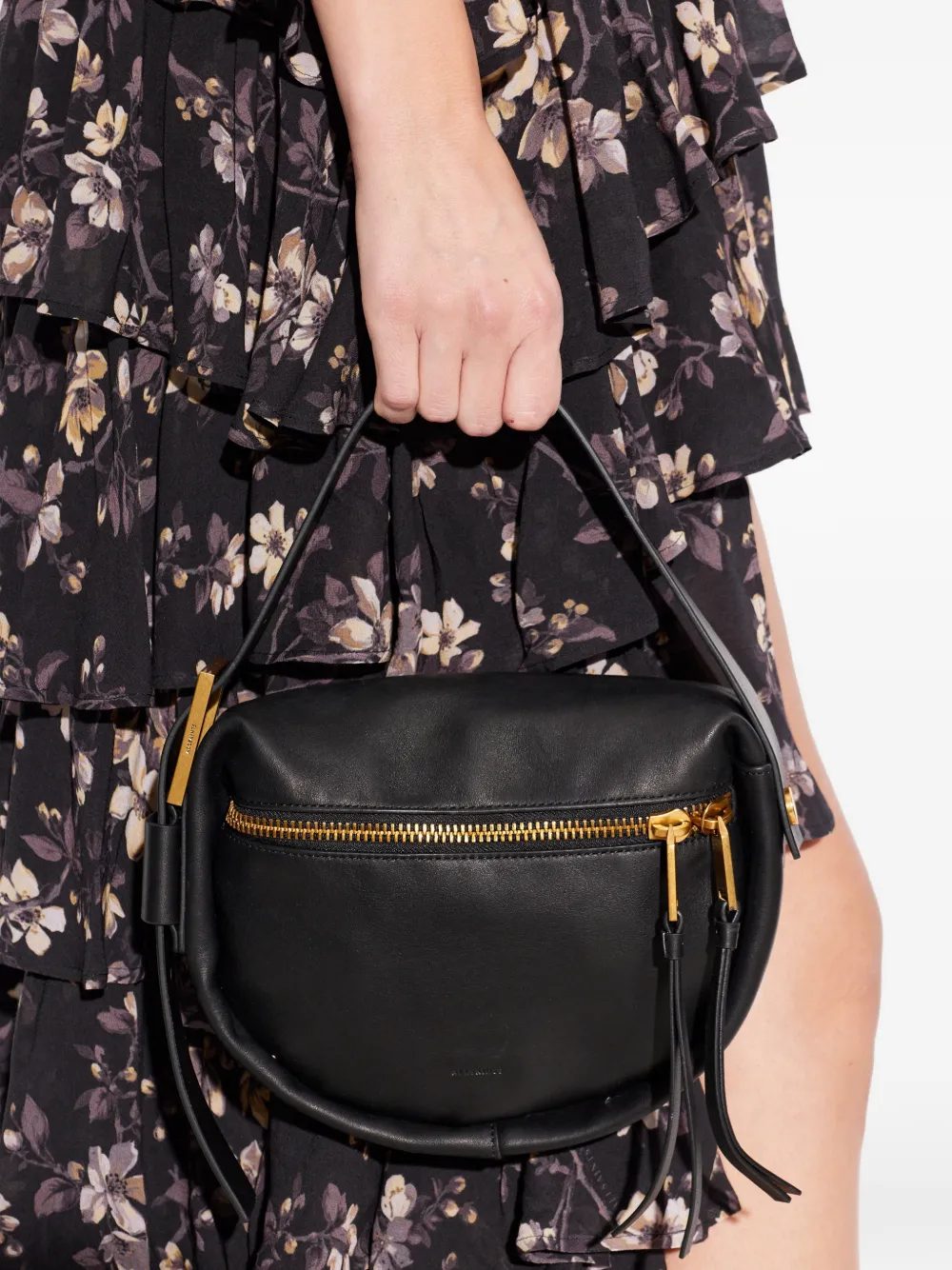 Mini Noemie Leather Shoulder Bag