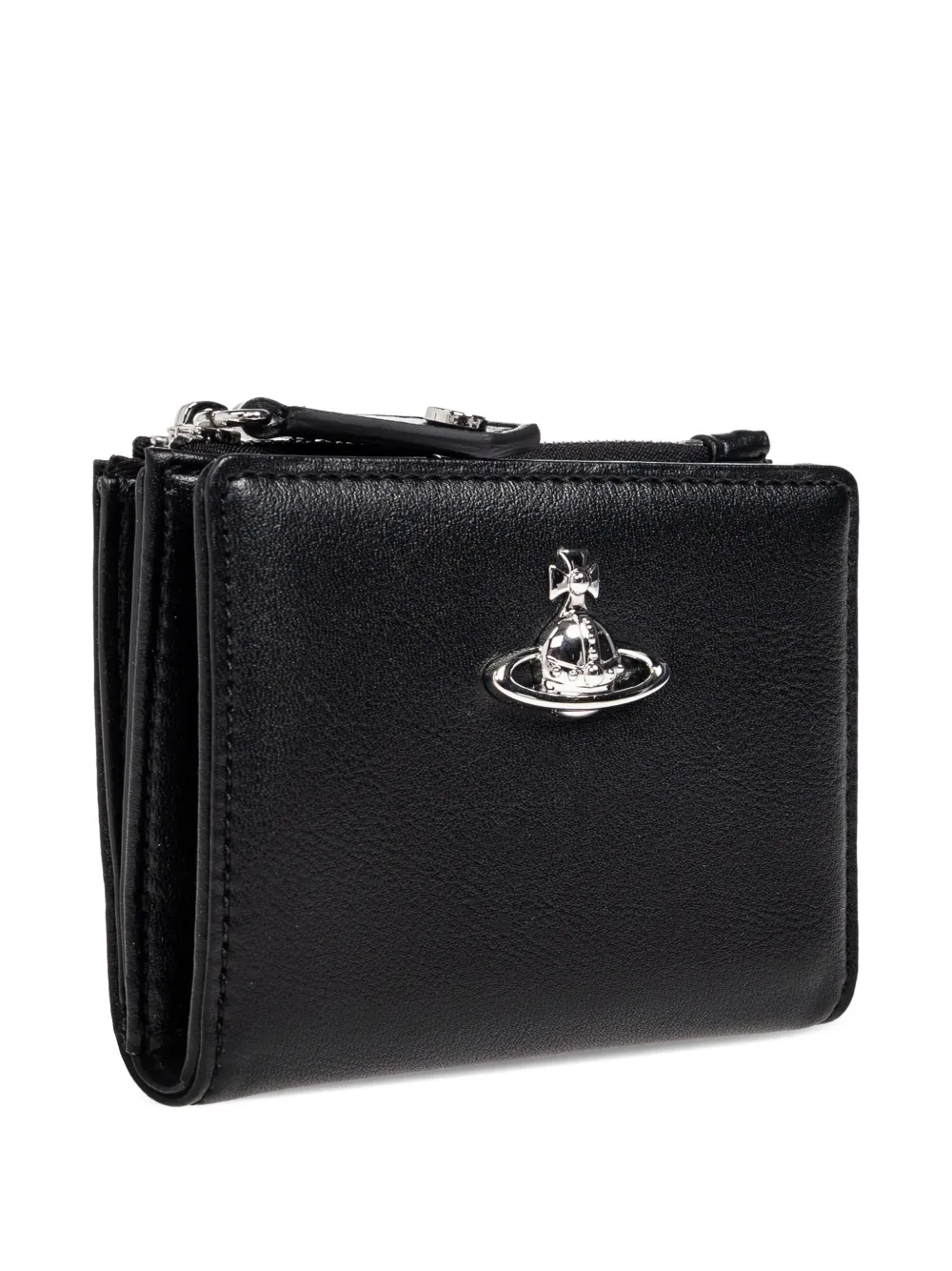 Vivienne Westwood Orb Zip Wallet | Black | FARFETCH