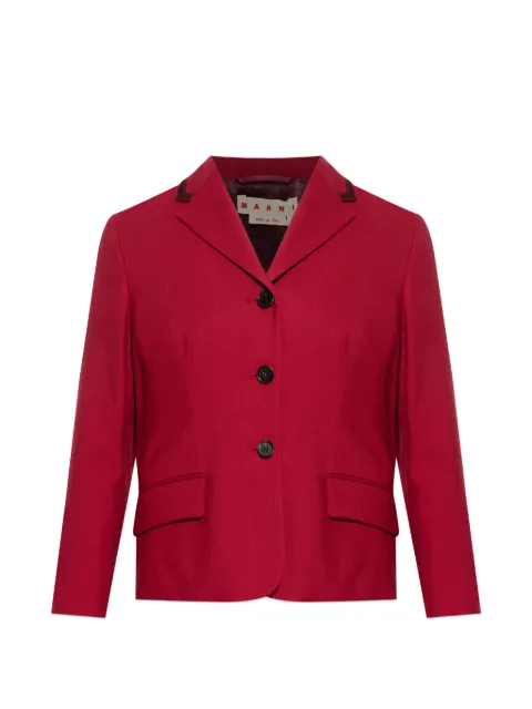Marni buttoned pocket blazer