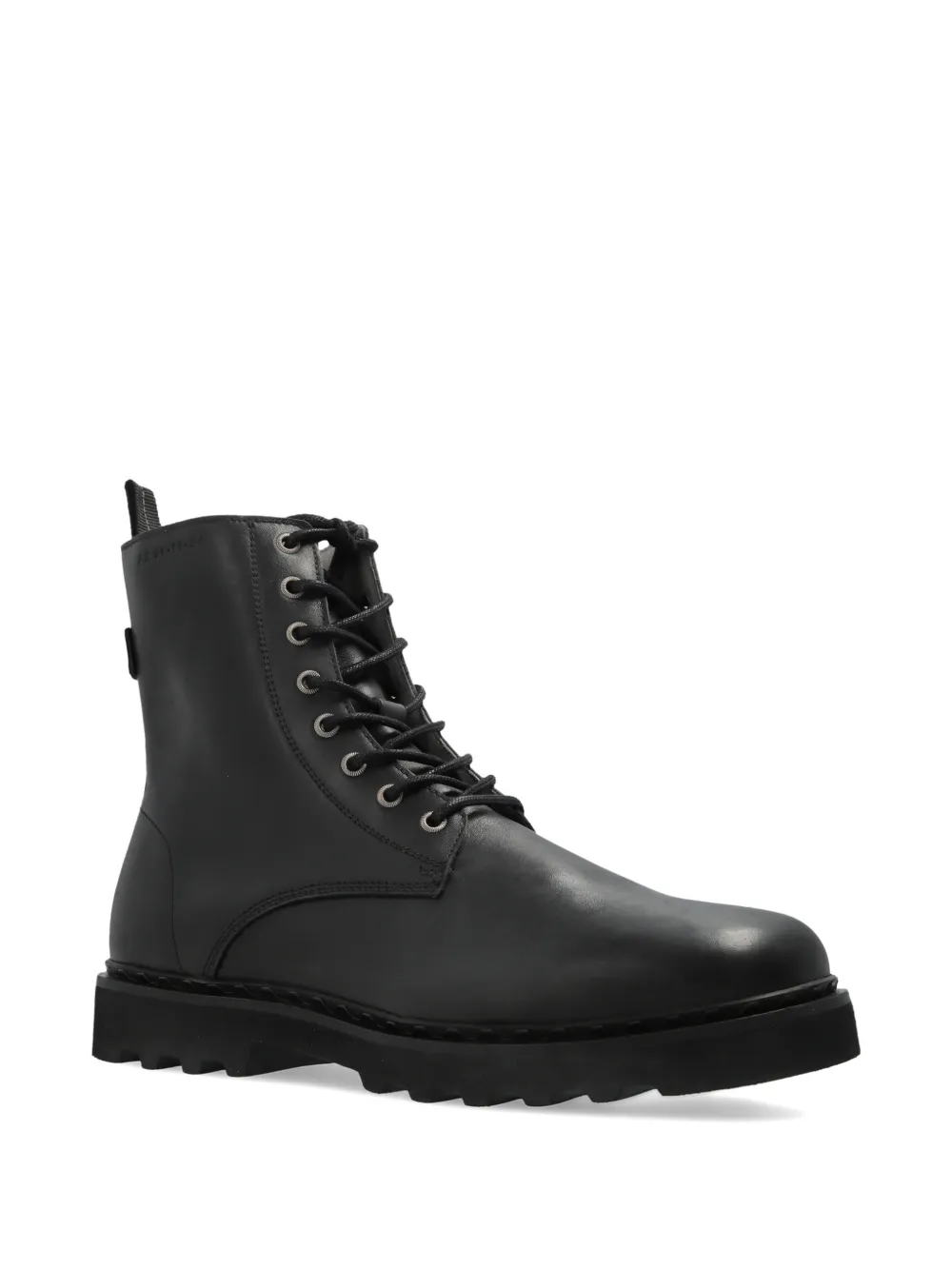 AllSaints Skiff enkellaarzen met veters Zwart