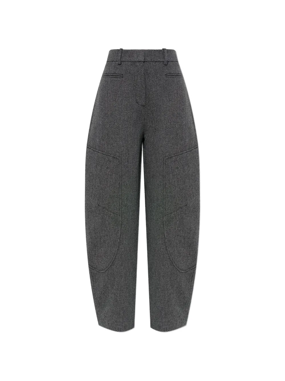 GANNI pocket trousers - Grigio