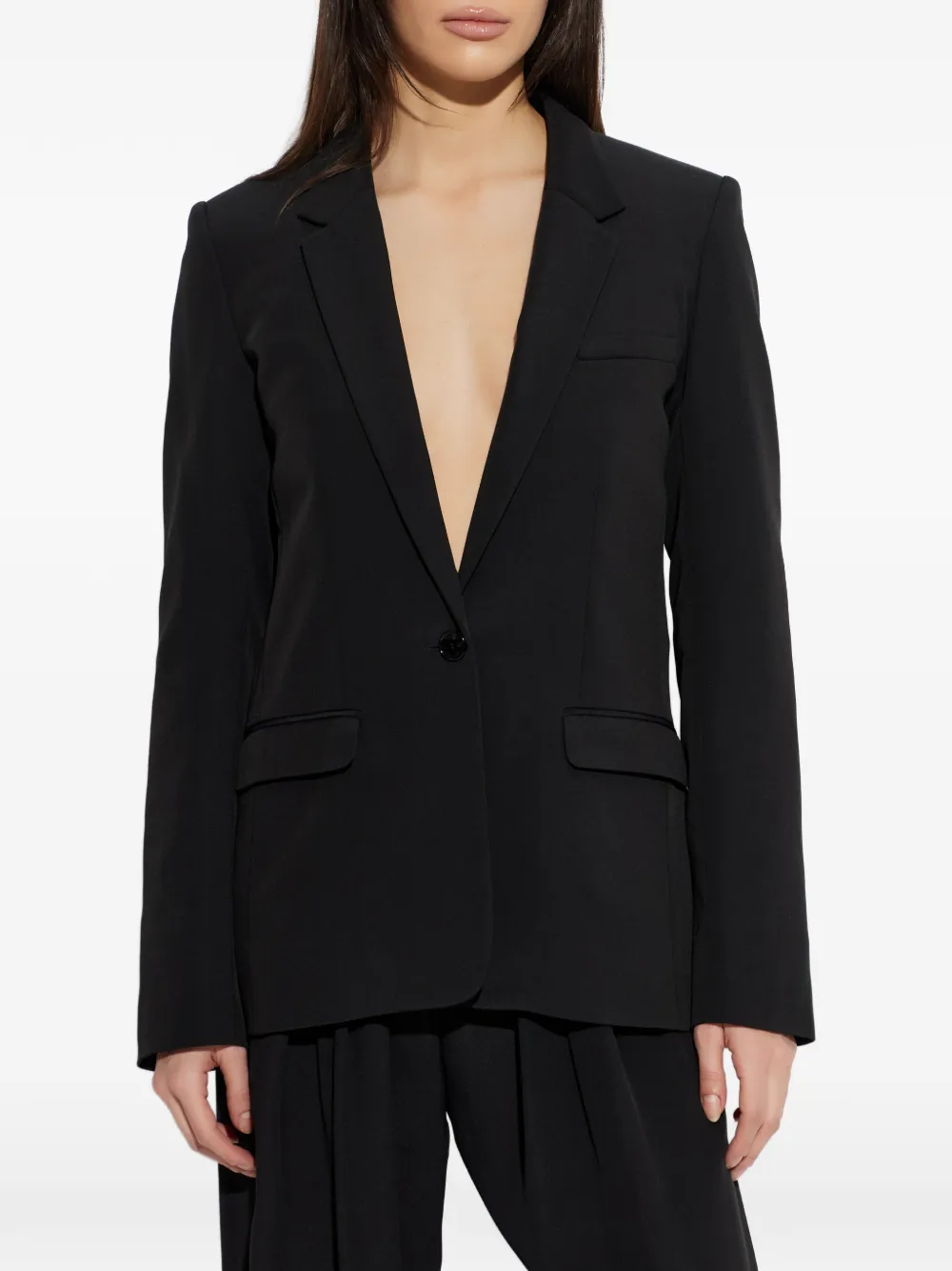  Isabel Marant Buttoned Single-breasted Blazer - Black 